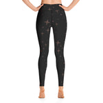 Load image into Gallery viewer, High Waist Leopard Star Scatter Yoga Leggings
