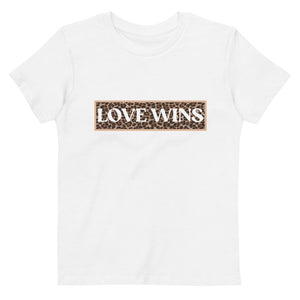Love Wins Organic Kids Tee
