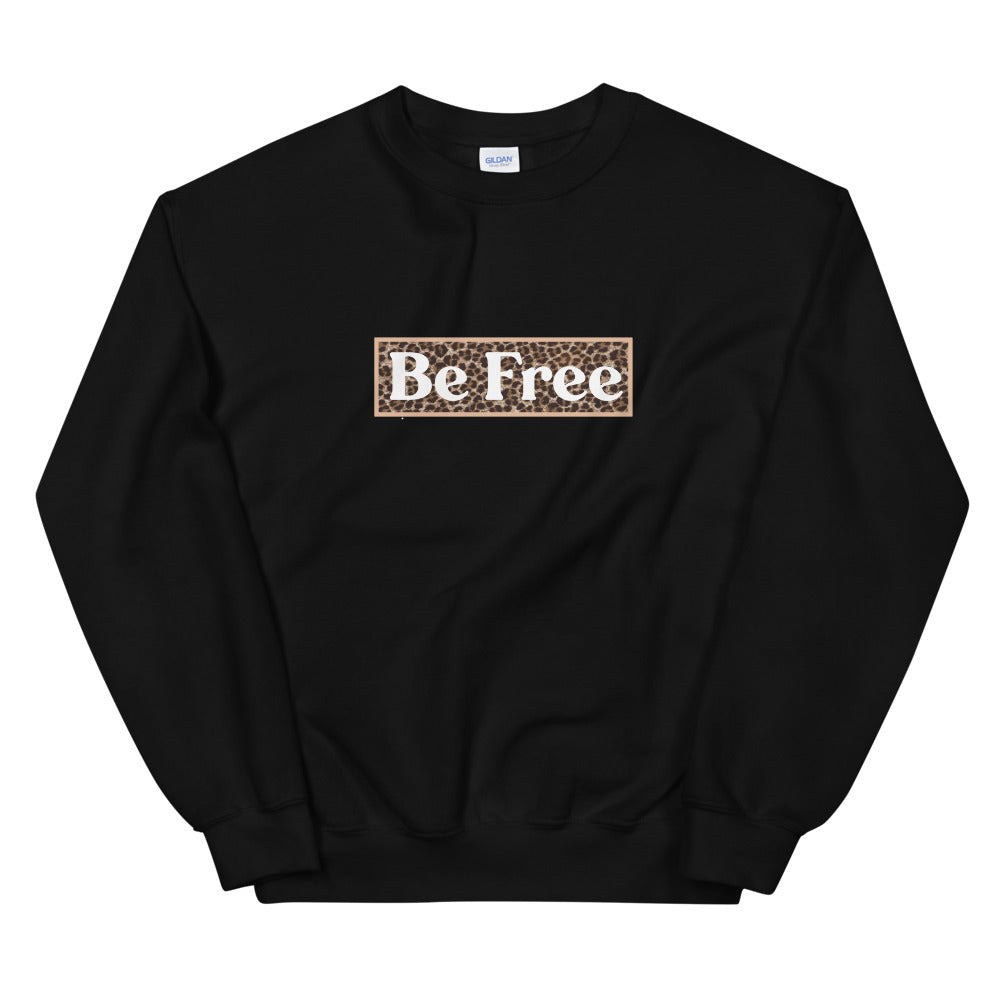 Oversized Be Free Sweatshirt
